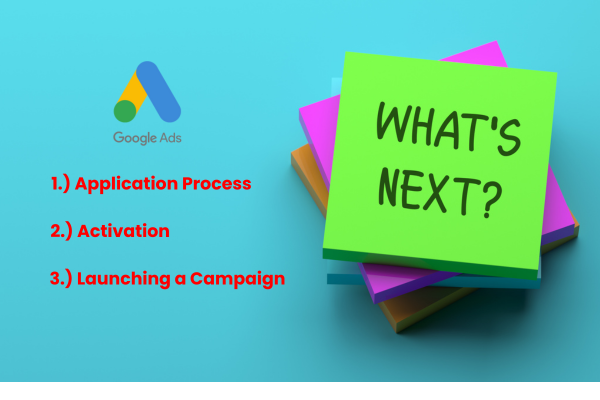 Steps to apply for Google Ad Grants